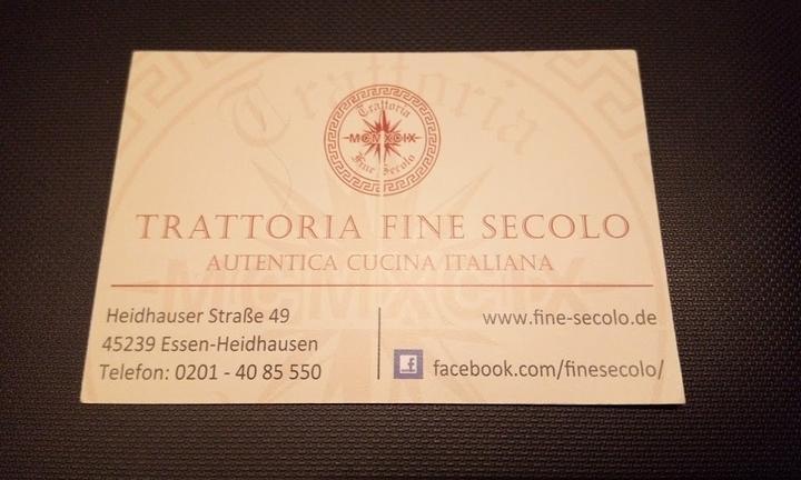 Trattoria Fine Secolo